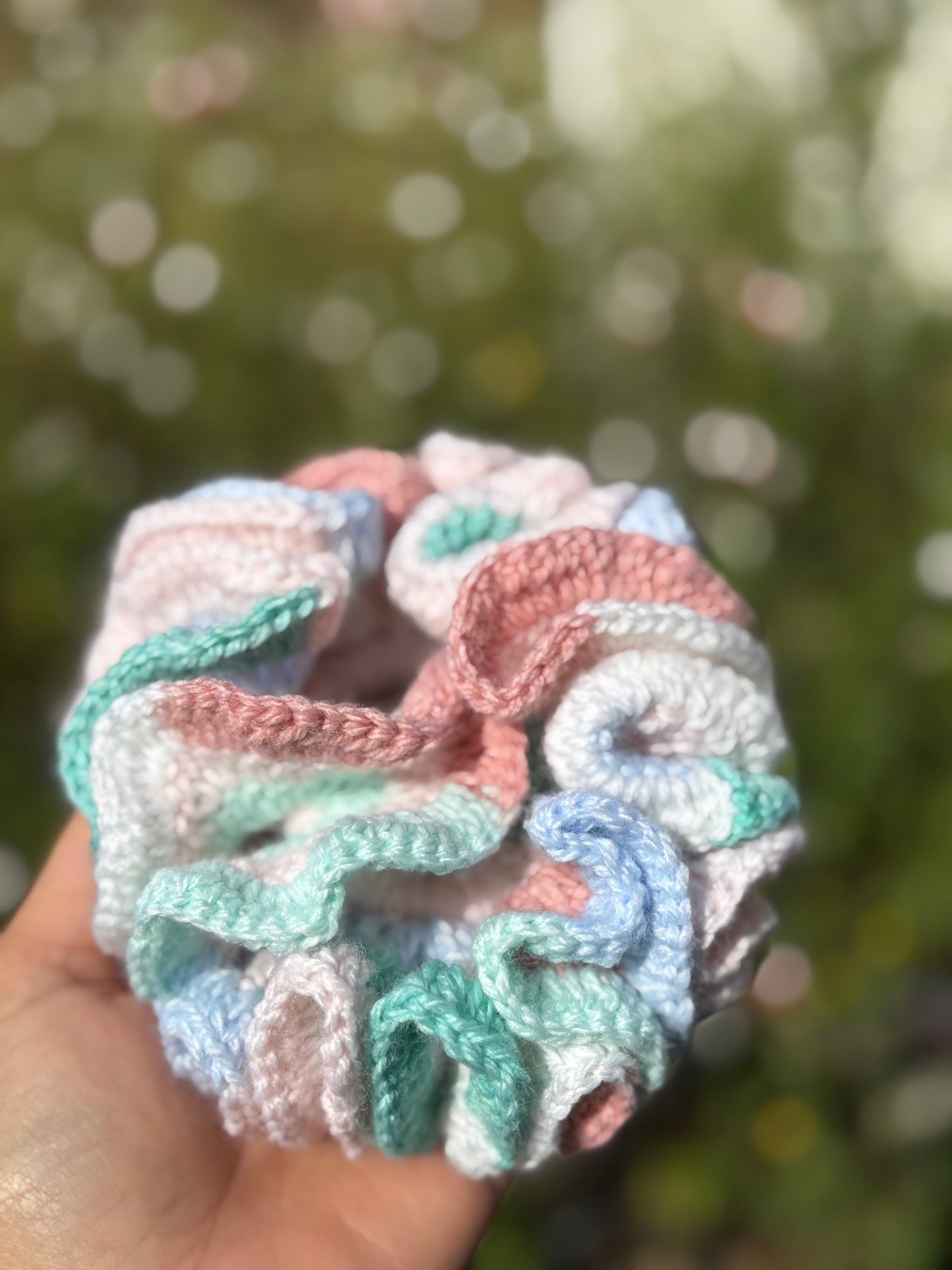 Mermaid kiss scrunchie